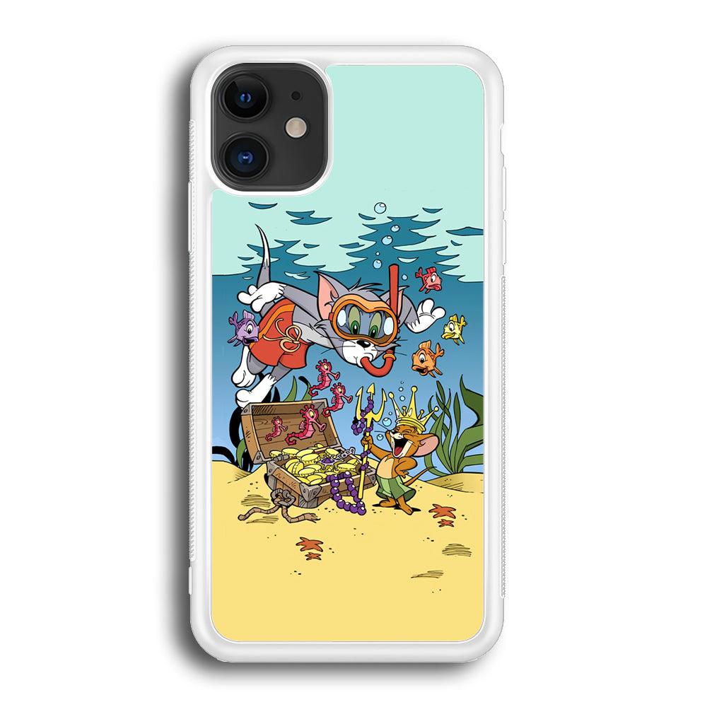 Tom and Jerry The King of The Sea iPhone 12 Case-Oxvistore