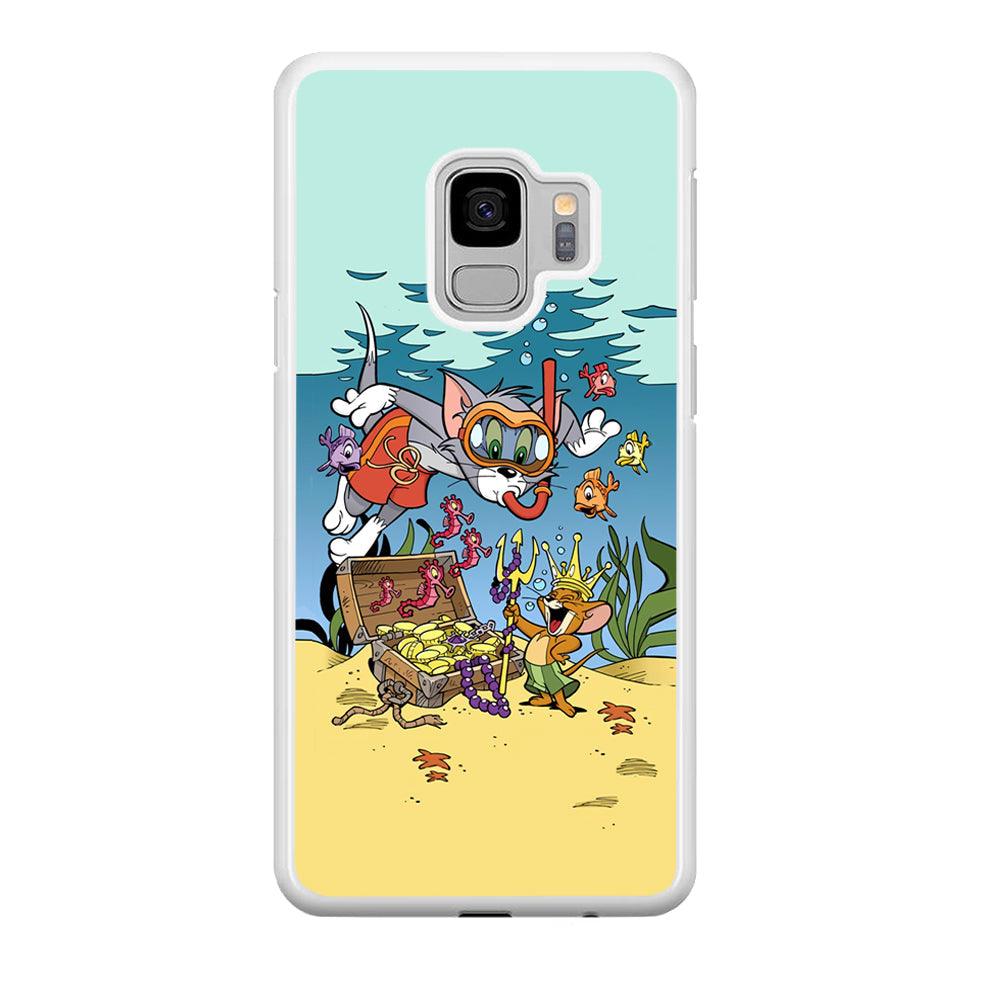 Tom and Jerry The King of The Sea Samsung Galaxy S9 Case-Oxvistore