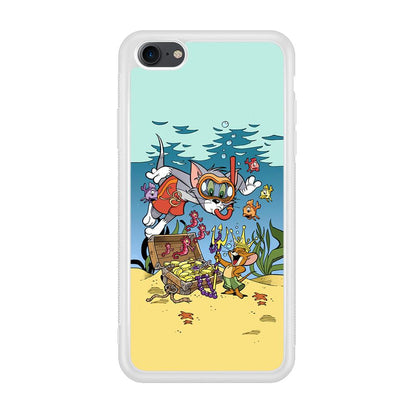 Tom and Jerry The King of The Sea iPhone 8 Case-Oxvistore