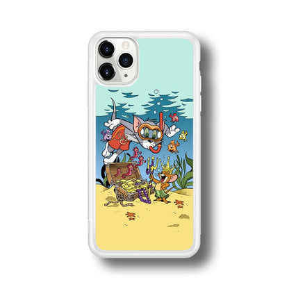 Tom and Jerry The King of The Sea iPhone 11 Pro Case-Oxvistore