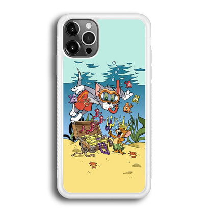 Tom and Jerry The King of The Sea iPhone 12 Pro Max Case-Oxvistore