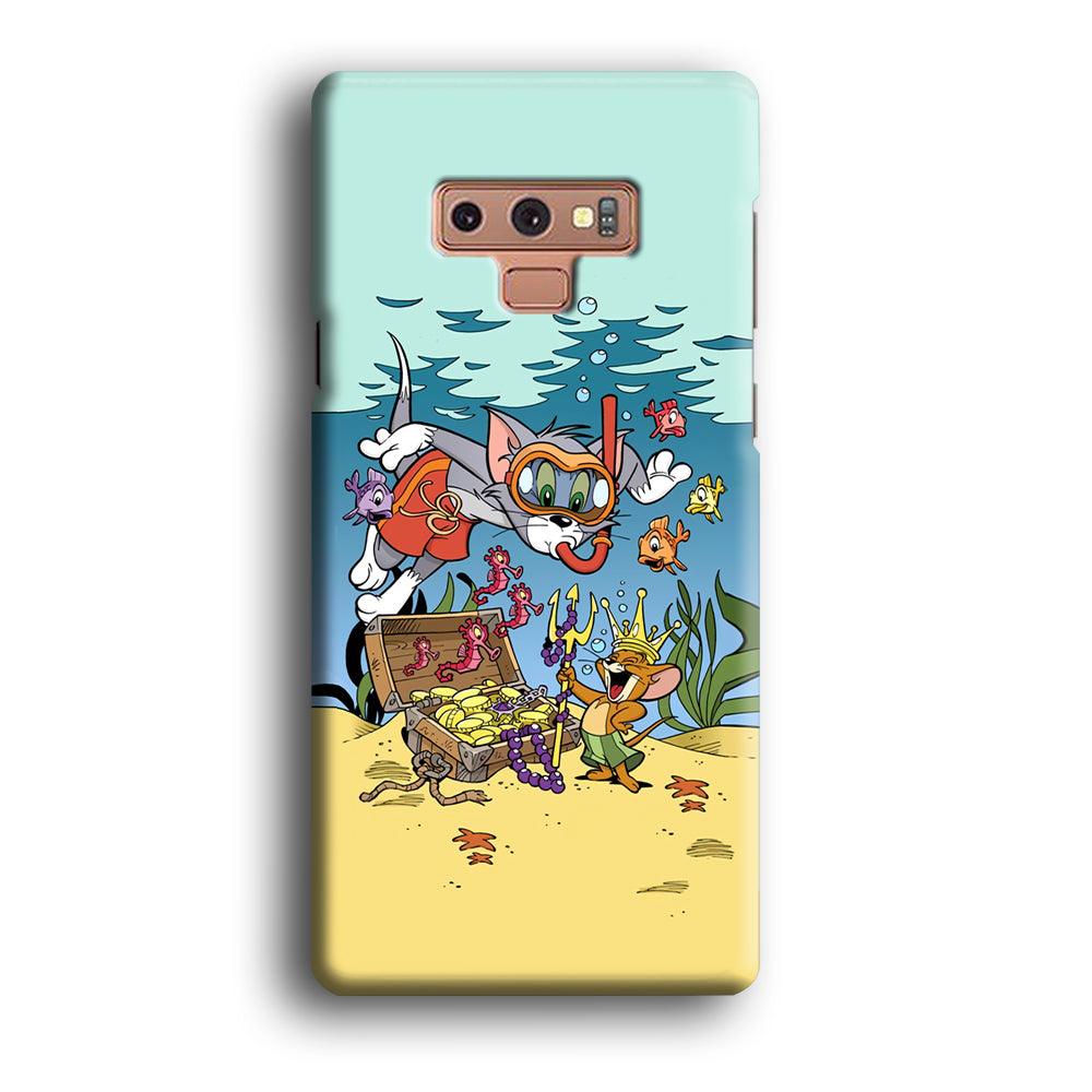 Tom and Jerry The King of The Sea Samsung Galaxy Note 9 Case-Oxvistore