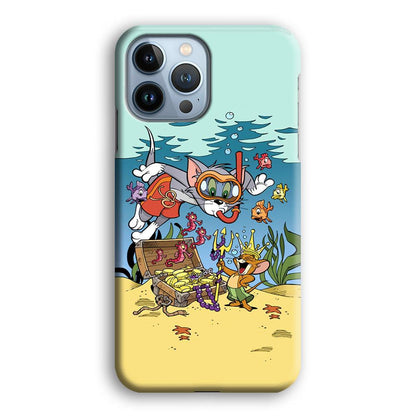 Tom and Jerry The King of The Sea iPhone 14 Pro Max Case-Oxvistore