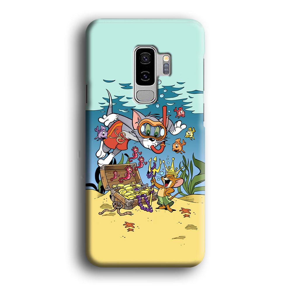 Tom and Jerry The King of The Sea Samsung Galaxy S9 Plus Case-Oxvistore