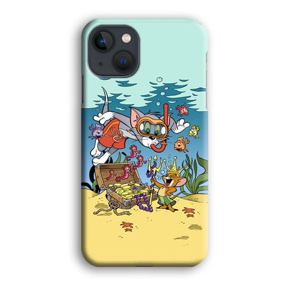 Tom and Jerry The King of The Sea iPhone 13 Case-Oxvistore