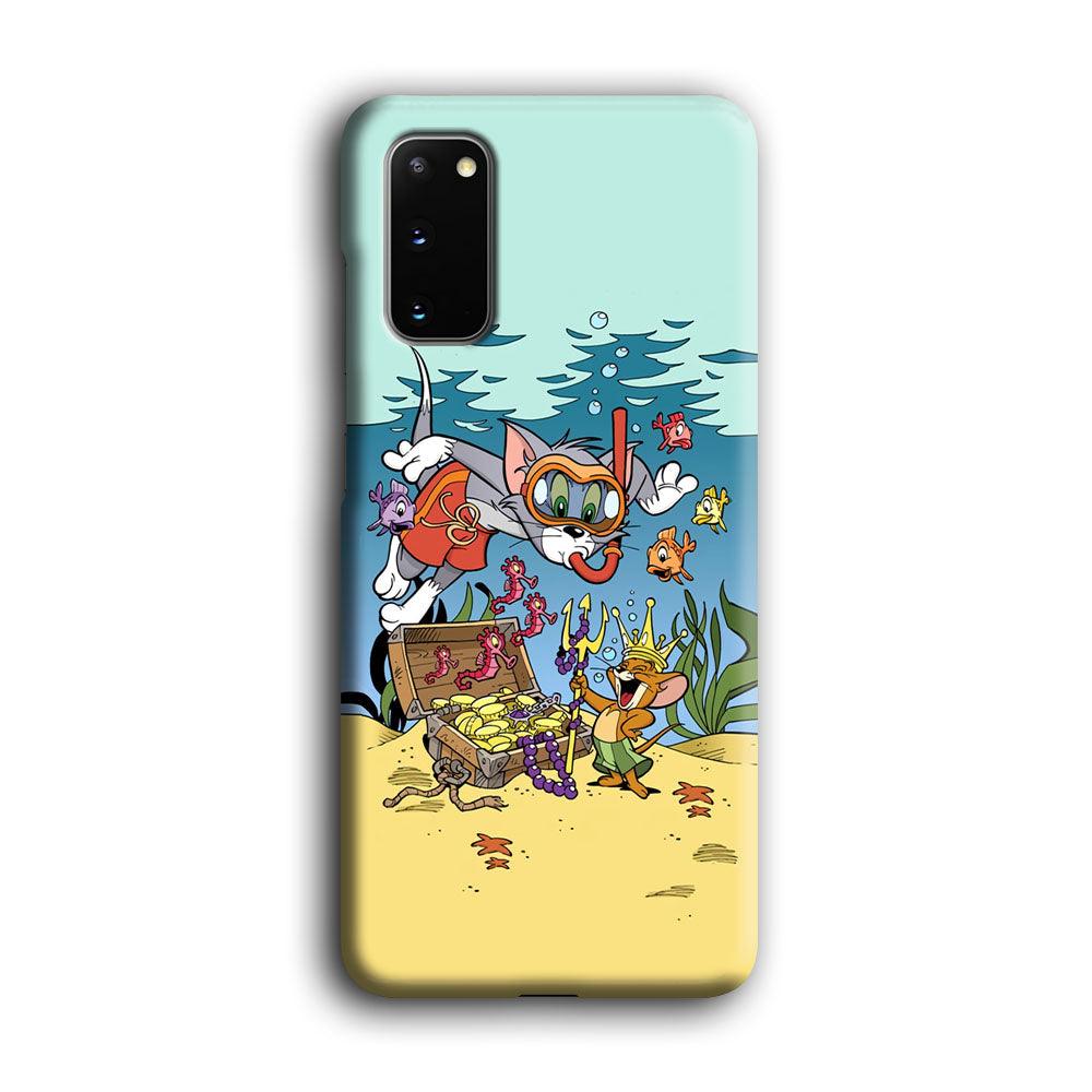 Tom and Jerry The King of The Sea Samsung Galaxy S20 Case-Oxvistore