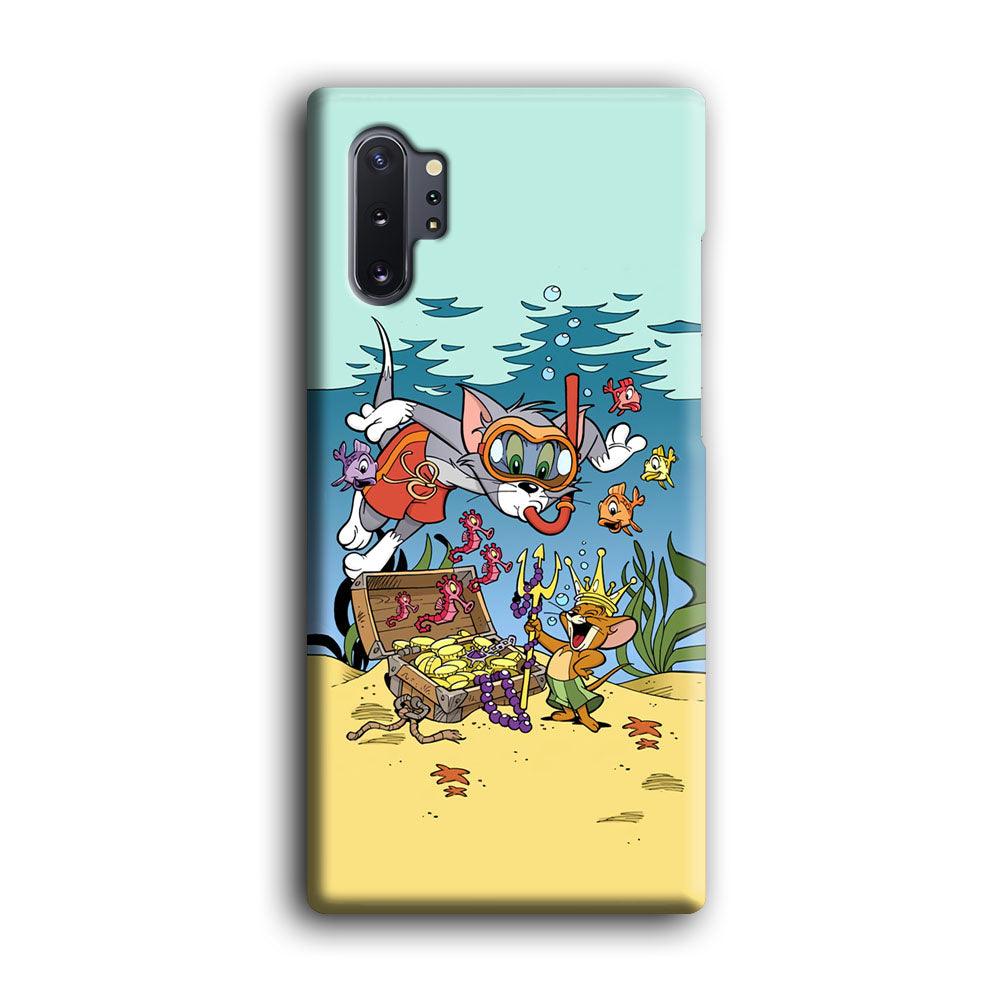 Tom and Jerry The King of The Sea Samsung Galaxy Note 10 Plus Case-Oxvistore