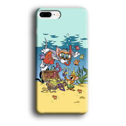 Tom and Jerry The King of The Sea iPhone 8 Plus Case-Oxvistore