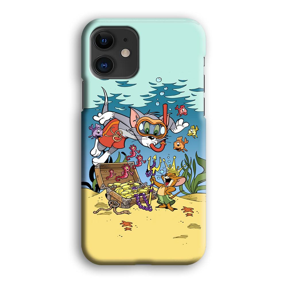 Tom and Jerry The King of The Sea iPhone 12 Case-Oxvistore