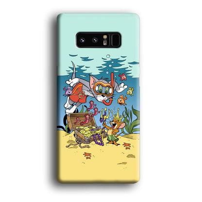 Tom and Jerry The King of The Sea Samsung Galaxy Note 8 Case-Oxvistore