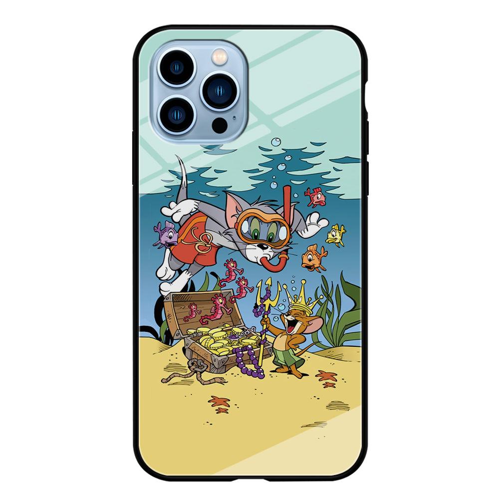 Tom and Jerry The King of The Sea iPhone 13 Pro Case-Oxvistore