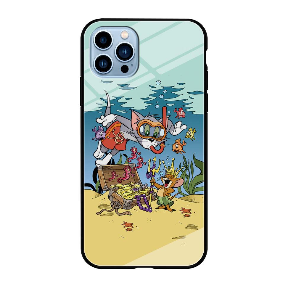 Tom and Jerry The King of The Sea iPhone 12 Pro Max Case-Oxvistore