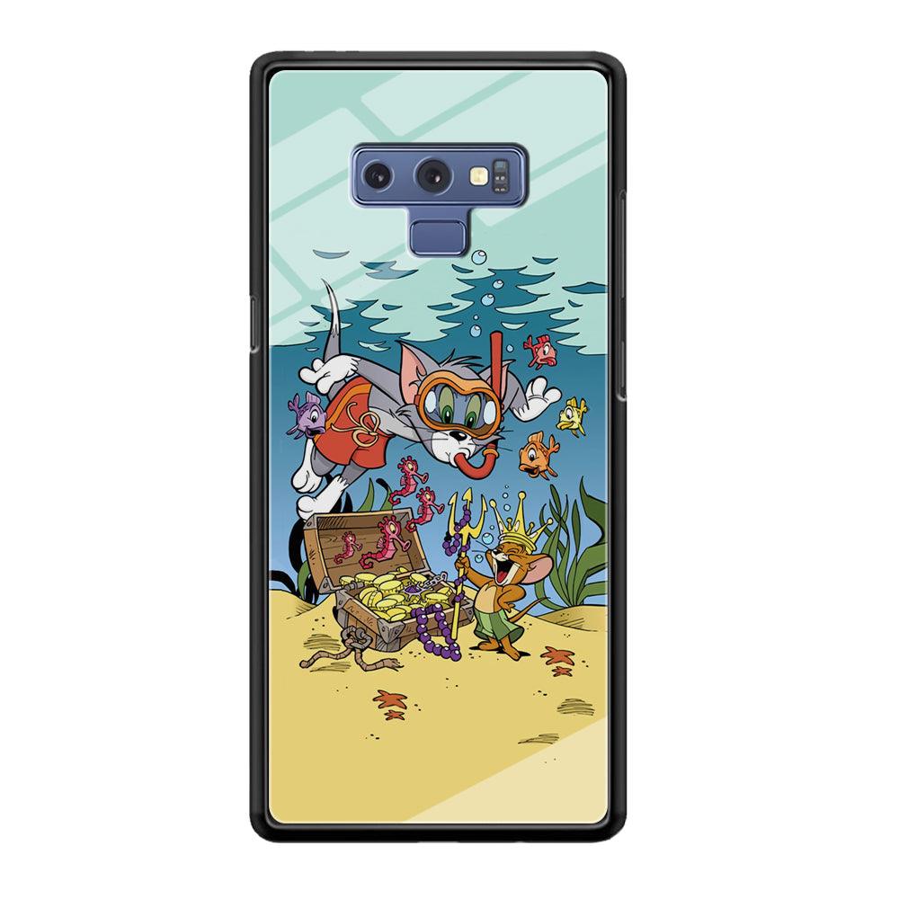 Tom and Jerry The King of The Sea Samsung Galaxy Note 9 Case-Oxvistore