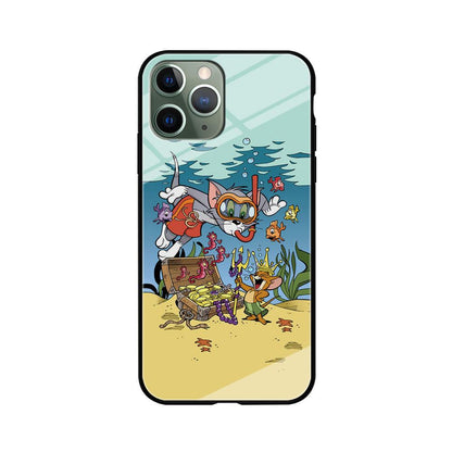 Tom and Jerry The King of The Sea iPhone 11 Pro Case-Oxvistore