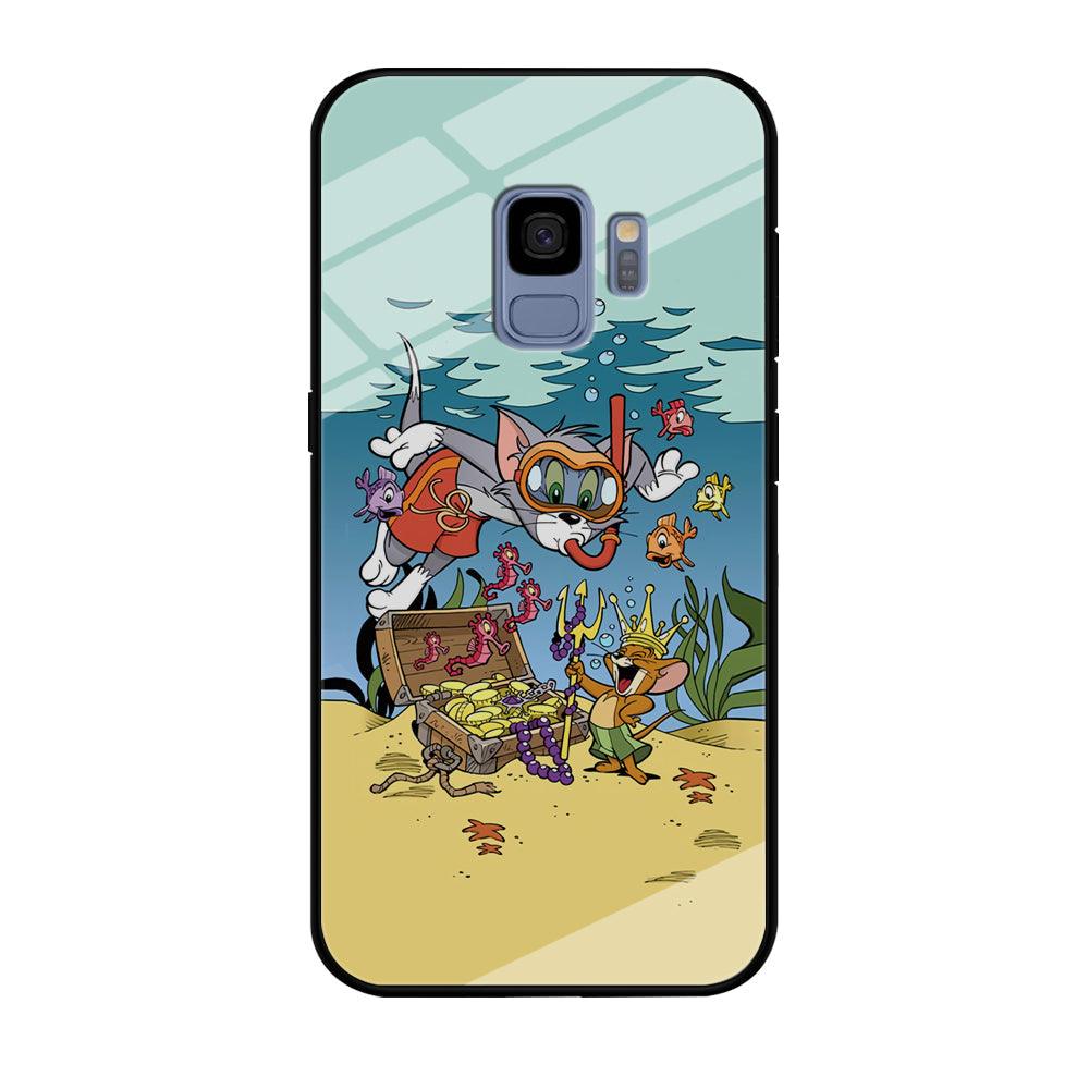 Tom and Jerry The King of The Sea Samsung Galaxy S9 Case-Oxvistore