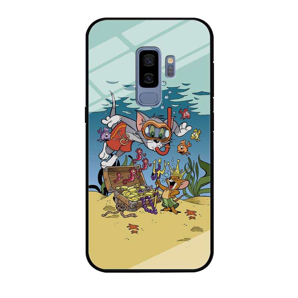 Tom and Jerry The King of The Sea Samsung Galaxy S9 Plus Case-Oxvistore