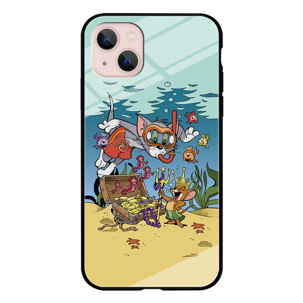 Tom and Jerry The King of The Sea iPhone 13 Case-Oxvistore