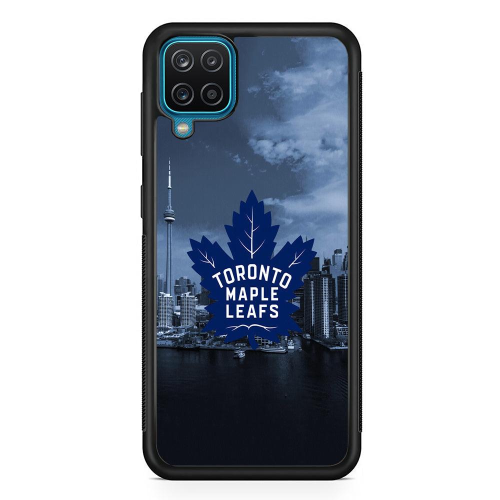 Toronto Maple Leafs Bluish Town Samsung Galaxy A12 Case-Oxvistore