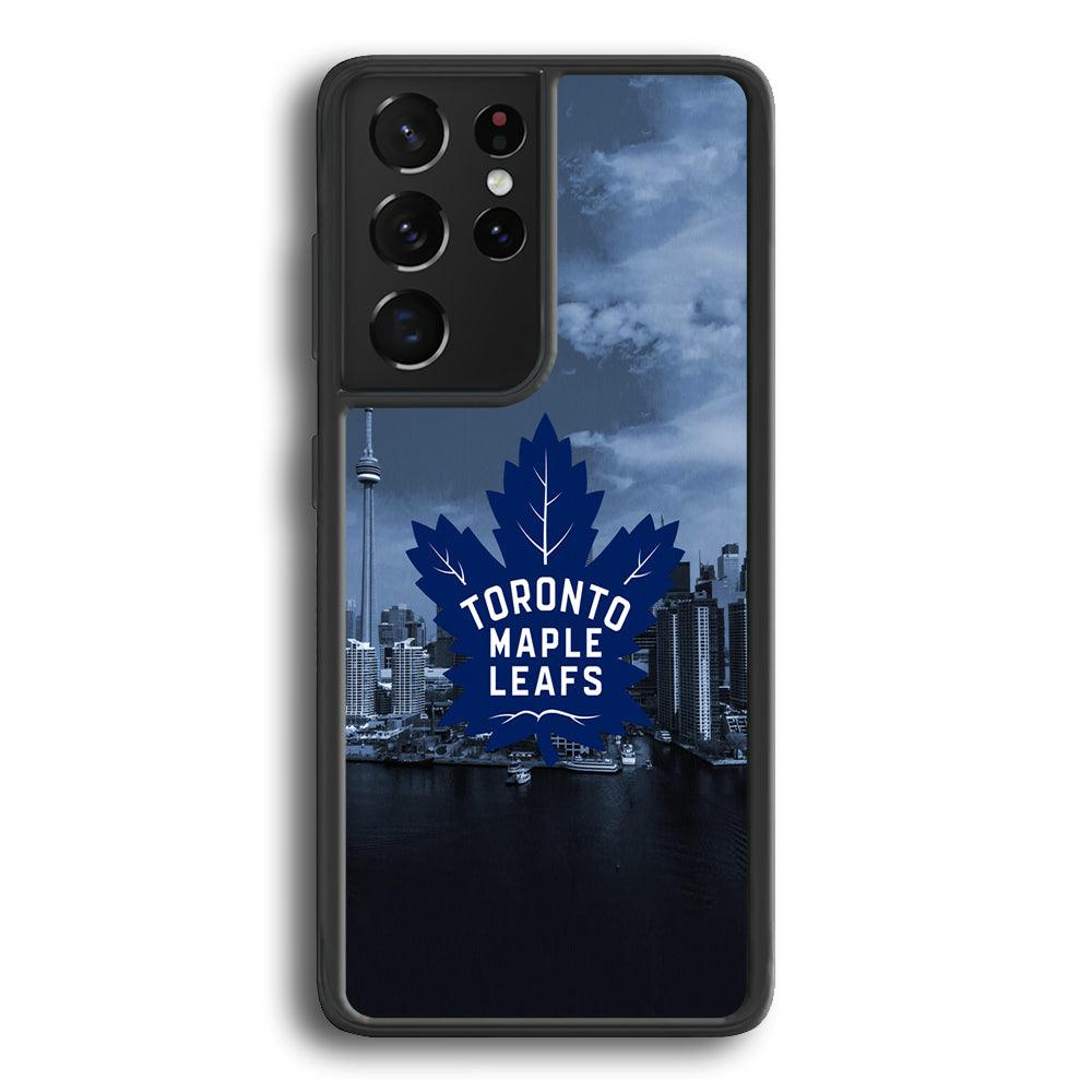 Toronto Maple Leafs Bluish Town Samsung Galaxy S21 Ultra Case-Oxvistore