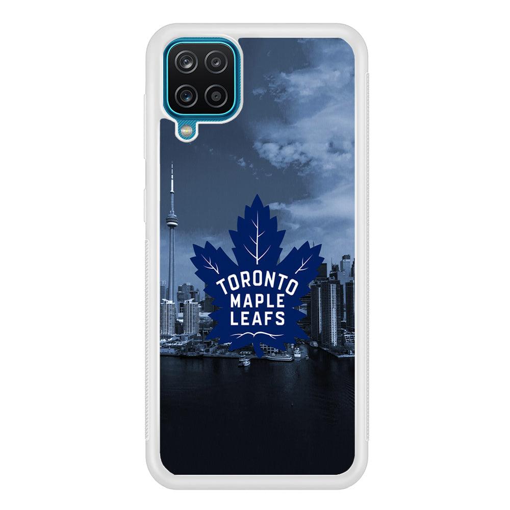 Toronto Maple Leafs Bluish Town Samsung Galaxy A12 Case-Oxvistore