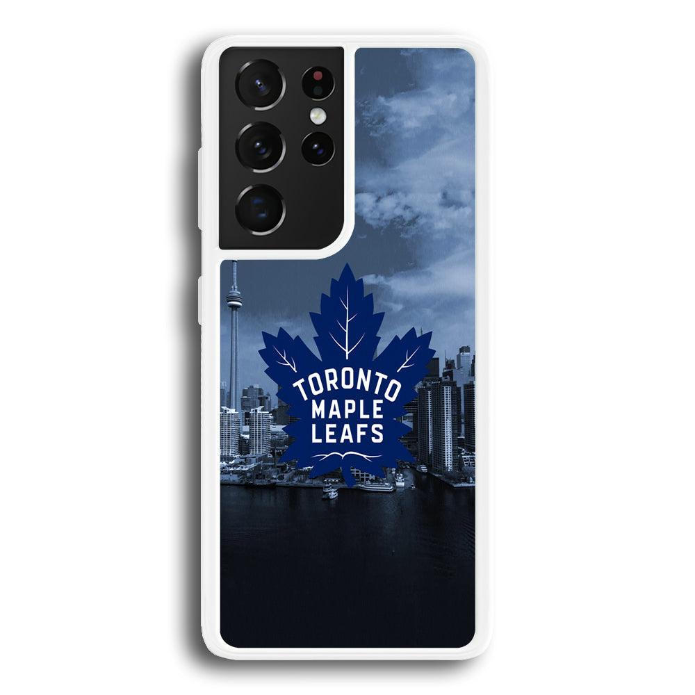 Toronto Maple Leafs Bluish Town Samsung Galaxy S21 Ultra Case-Oxvistore