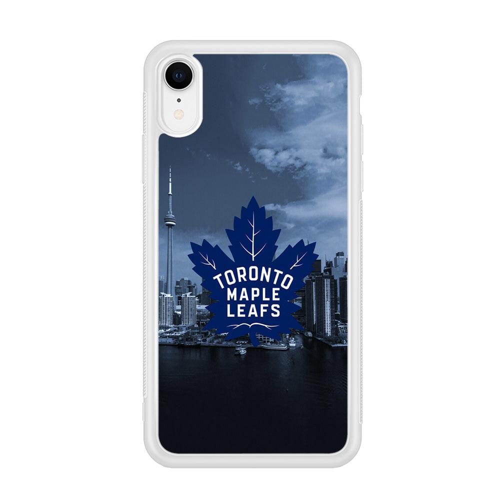 Toronto Maple Leafs Bluish Town iPhone XR Case-Oxvistore