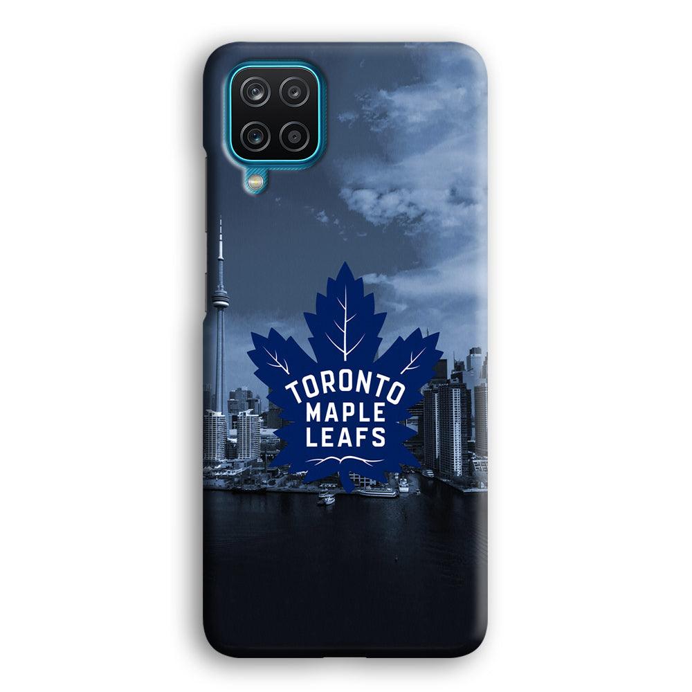 Toronto Maple Leafs Bluish Town Samsung Galaxy A12 Case-Oxvistore