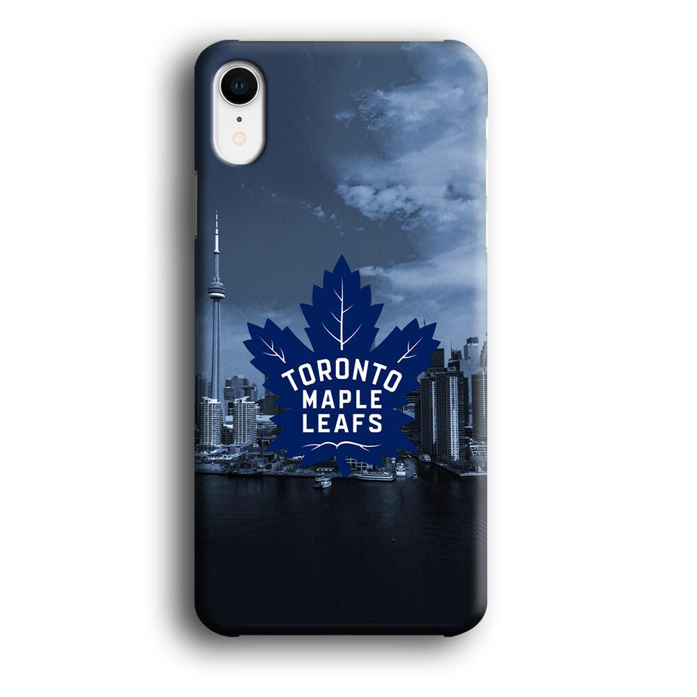 Toronto Maple Leafs Bluish Town iPhone XR Case-Oxvistore