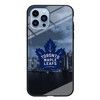 Toronto Maple Leafs Bluish Town iPhone 14 Pro Case-Oxvistore