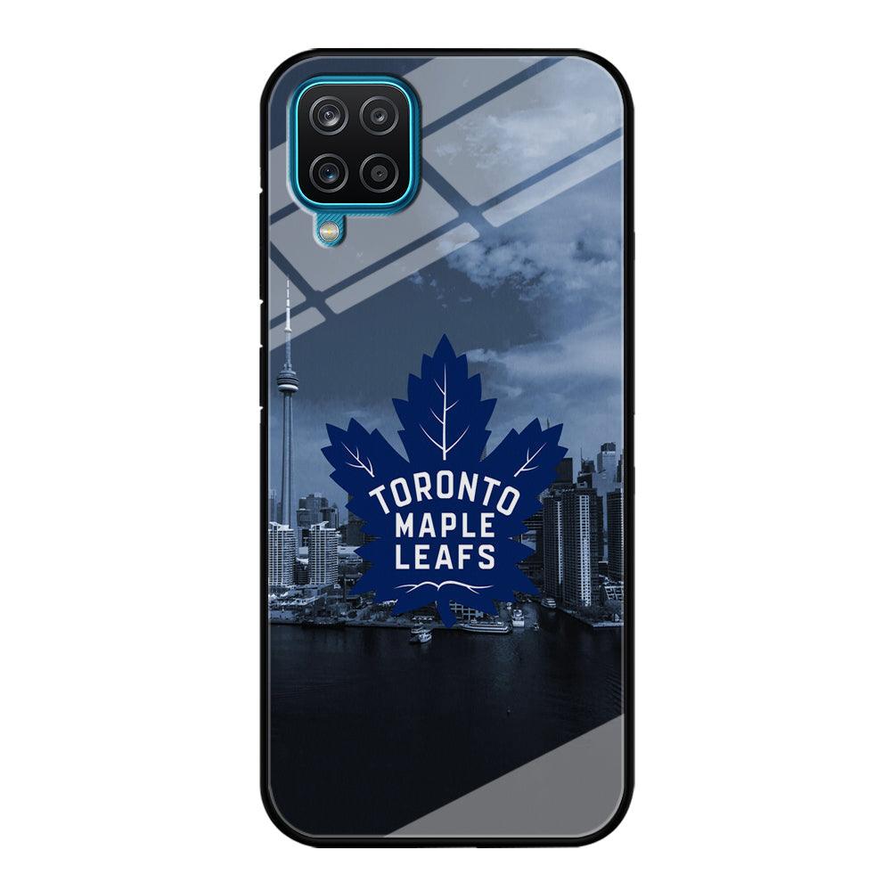 Toronto Maple Leafs Bluish Town Samsung Galaxy A12 Case-Oxvistore