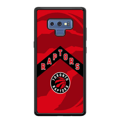 Toronto Raptors Black Triangle Samsung Galaxy Note 9 Case-Oxvistore