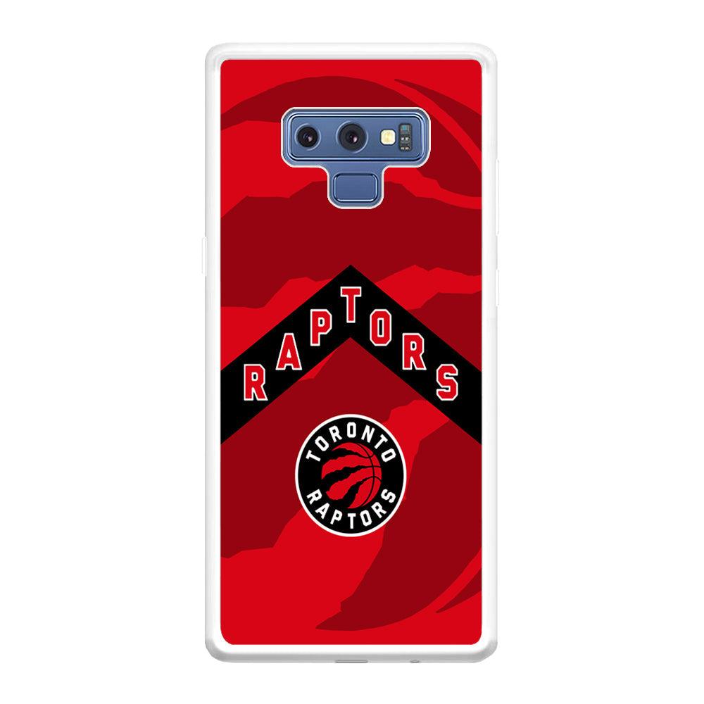 Toronto Raptors Black Triangle Samsung Galaxy Note 9 Case-Oxvistore