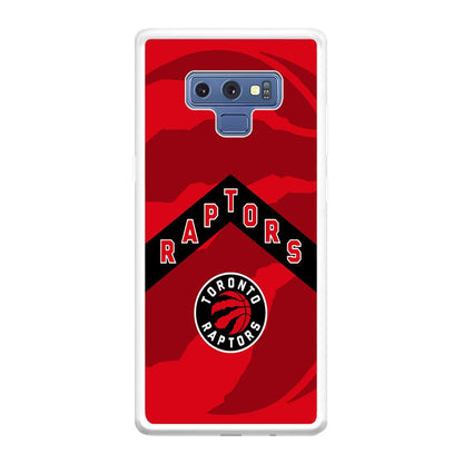 Toronto Raptors Black Triangle Samsung Galaxy Note 9 Case-Oxvistore