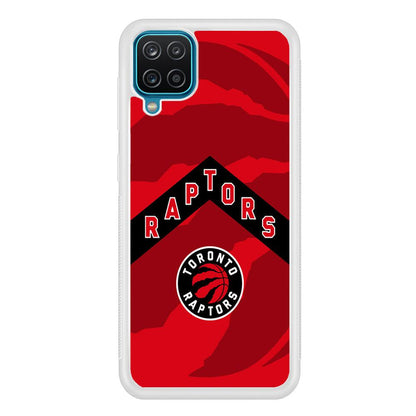 Toronto Raptors Black Triangle Samsung Galaxy A12 Case-Oxvistore