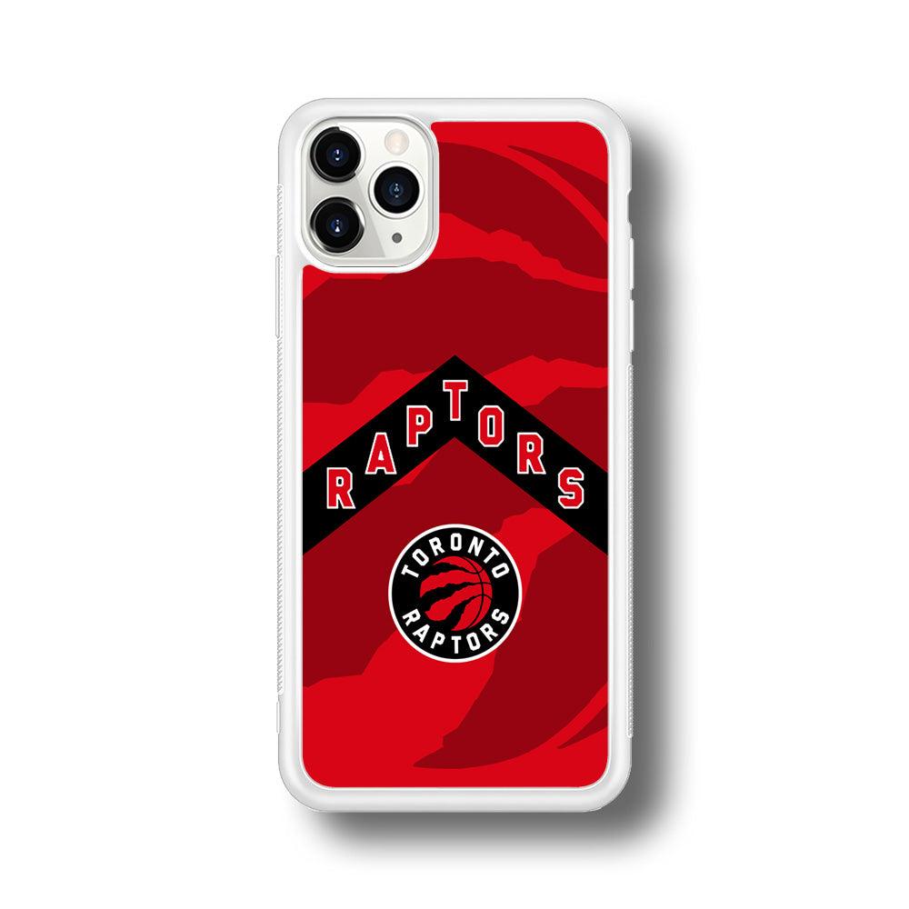 Toronto Raptors Black Triangle iPhone 11 Pro Case-Oxvistore