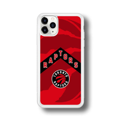 Toronto Raptors Black Triangle iPhone 11 Pro Max Case-Oxvistore