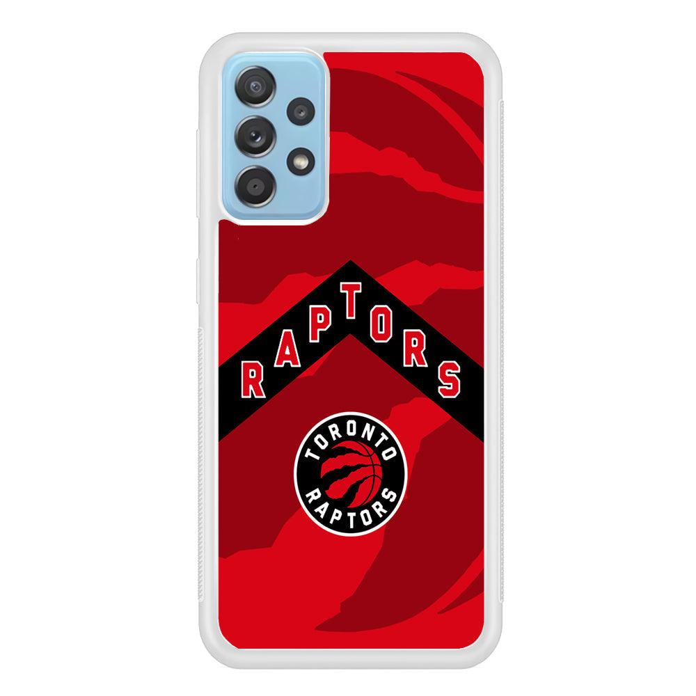 Toronto Raptors Black Triangle Samsung Galaxy A52 Case-Oxvistore