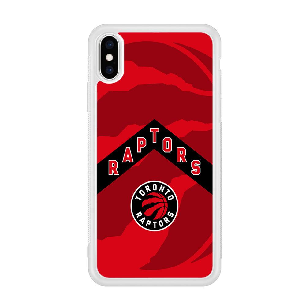 Toronto Raptors Black Triangle iPhone XS Case-Oxvistore