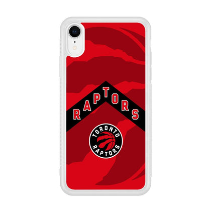 Toronto Raptors Black Triangle iPhone XR Case-Oxvistore