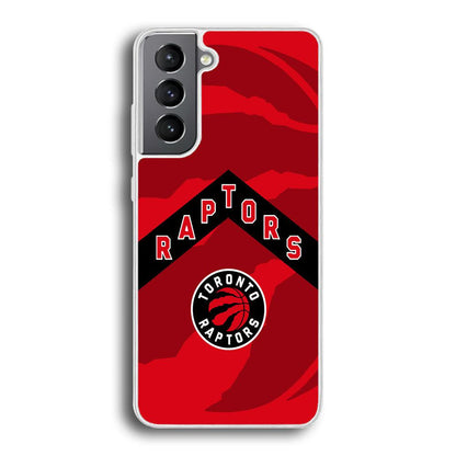 Toronto Raptors Black Triangle Samsung Galaxy S21 Plus Case-Oxvistore