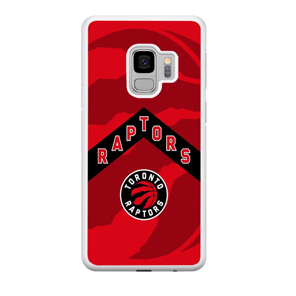 Toronto Raptors Black Triangle Samsung Galaxy S9 Case-Oxvistore