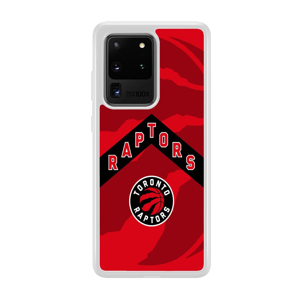 Toronto Raptors Black Triangle Samsung Galaxy S20 Ultra Case-Oxvistore