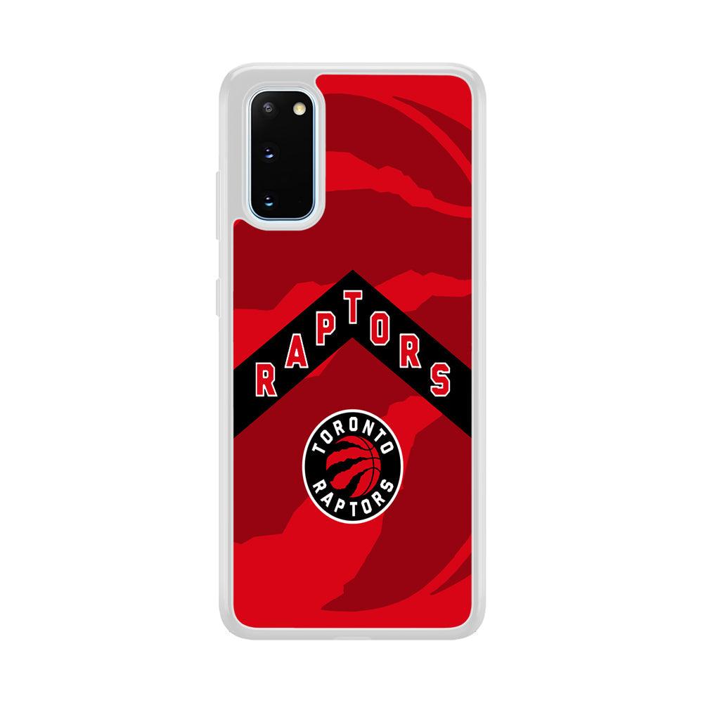 Toronto Raptors Black Triangle Samsung Galaxy S20 Case-Oxvistore