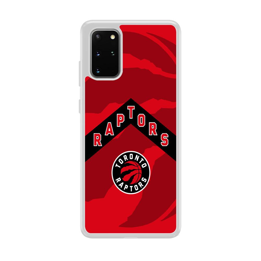 Toronto Raptors Black Triangle Samsung Galaxy S20 Plus Case-Oxvistore