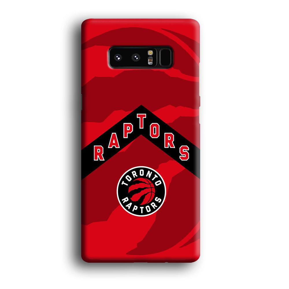 Toronto Raptors Black Triangle Samsung Galaxy Note 8 Case-Oxvistore