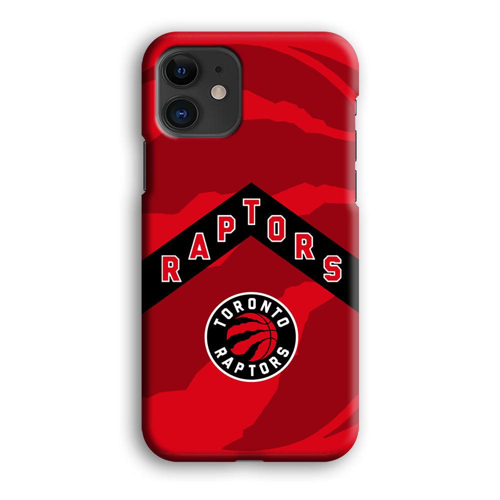 Toronto Raptors Black Triangle iPhone 12 Case-Oxvistore