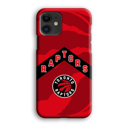 Toronto Raptors Black Triangle iPhone 12 Case-Oxvistore