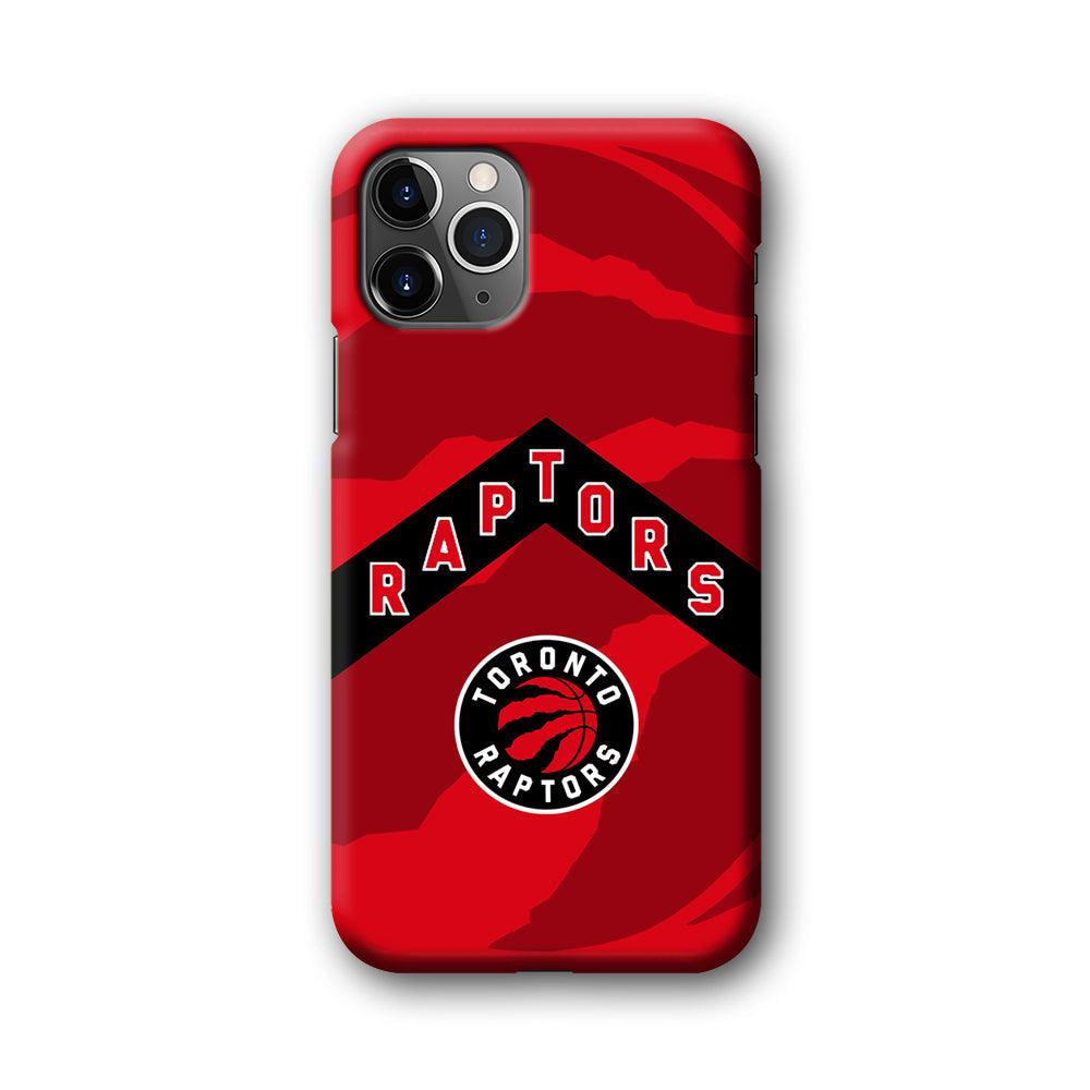 Toronto Raptors Black Triangle iPhone 11 Pro Max Case-Oxvistore