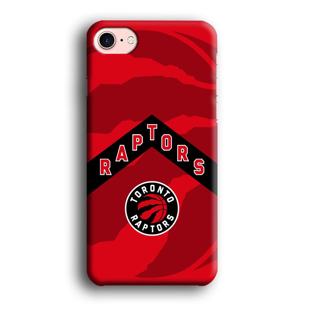 Toronto Raptors Black Triangle iPhone 8 Case-Oxvistore