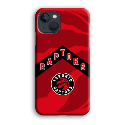 Toronto Raptors Black Triangle iPhone 15 Plus Case-Oxvistore